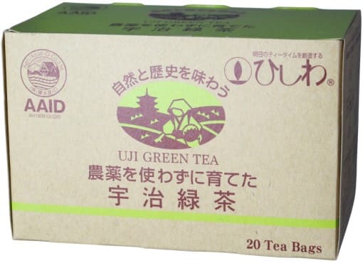 農薬を使わずに育てた宇治緑茶ＴＢ